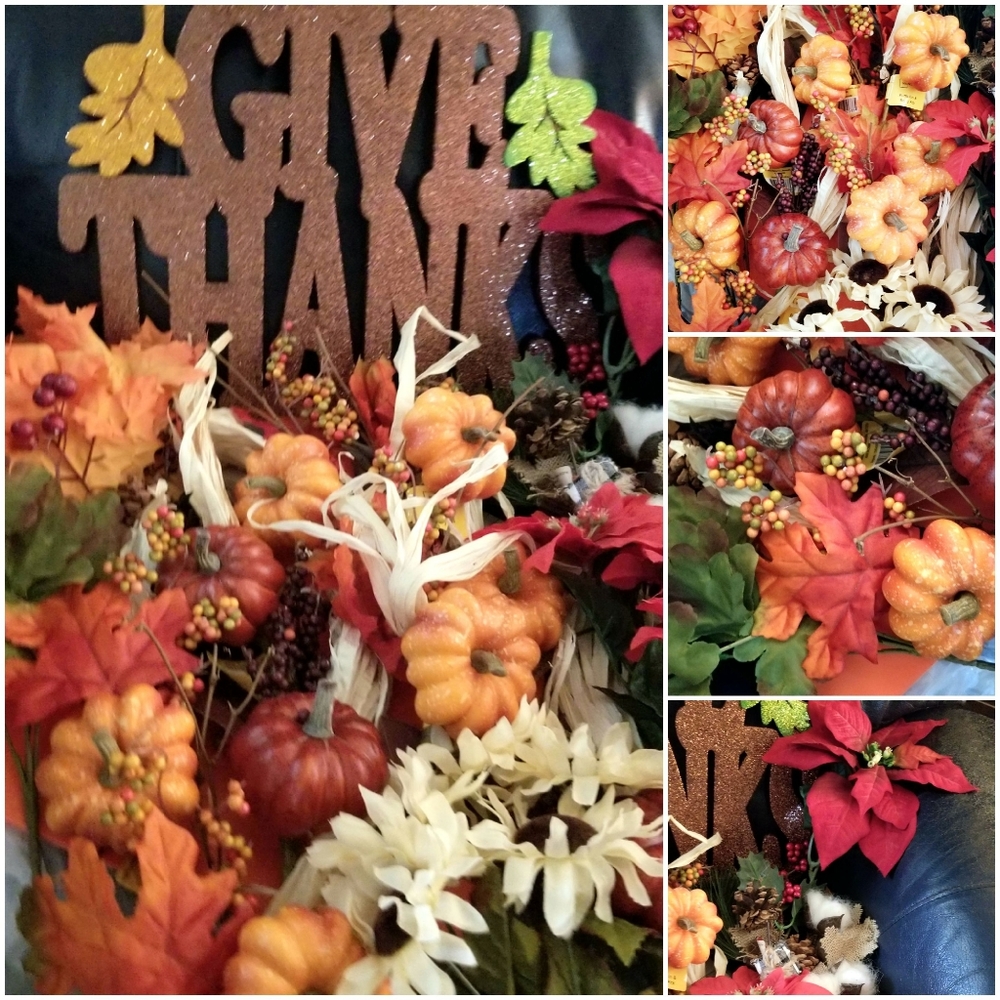 Very large lot of fall flowers and pumkins